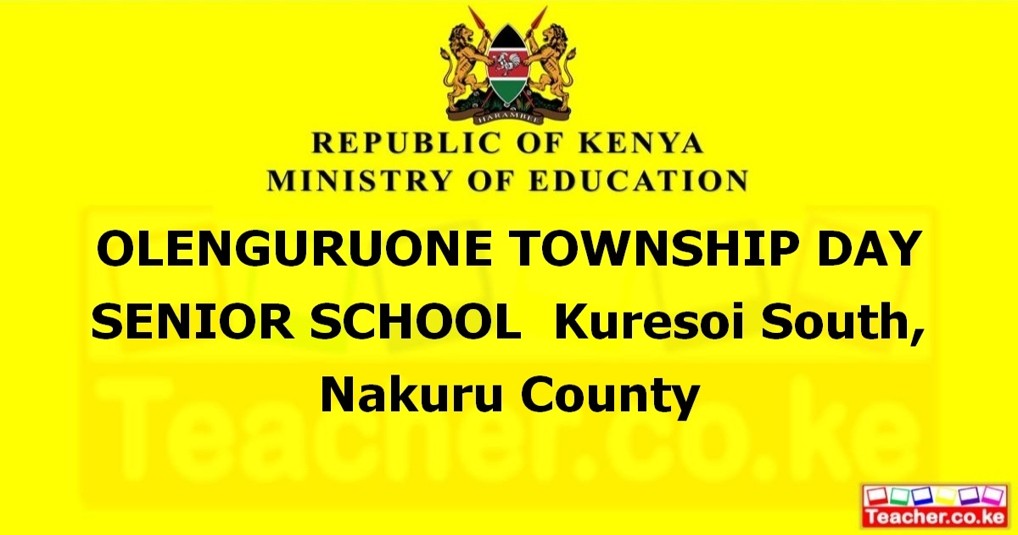 Olenguruone Township Day Senior School campus photo