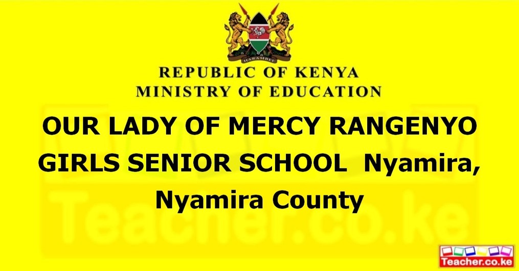 Our Lady Of Mercy Rangenyo Girls Senior School campus photo