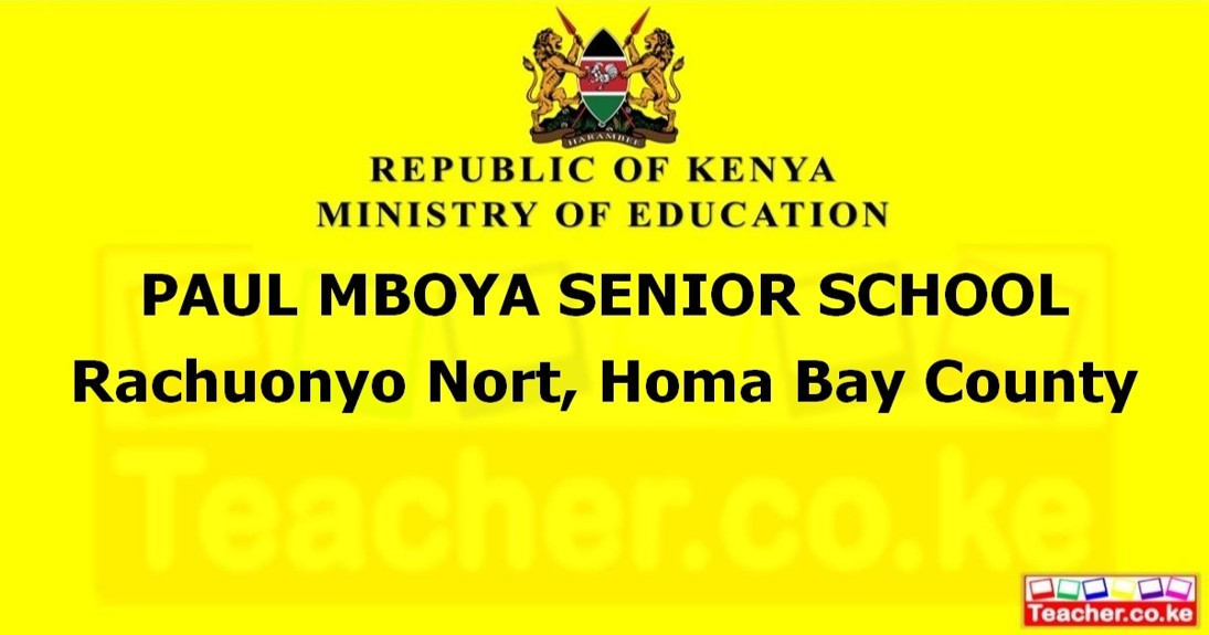 Paul Mboya Senior School campus photo