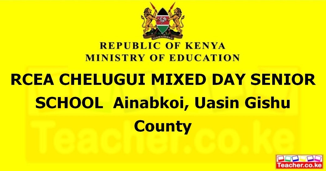 Rcea Chelugui Mixed Day Senior School campus photo