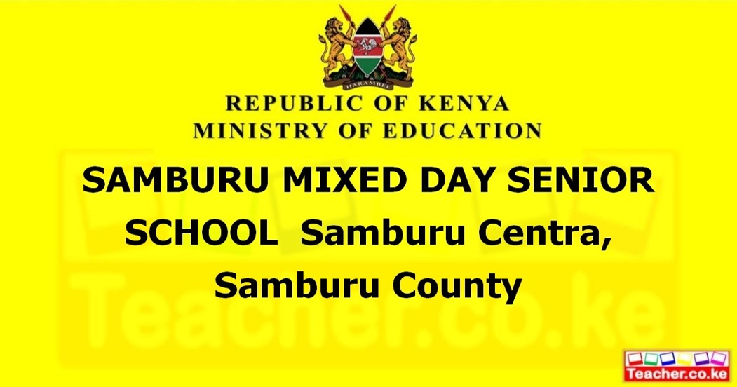 Samburu Mixed Day Senior School campus photo