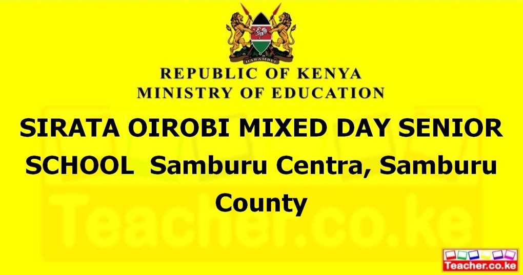 Sirata Oirobi Mixed Day Senior School campus photo