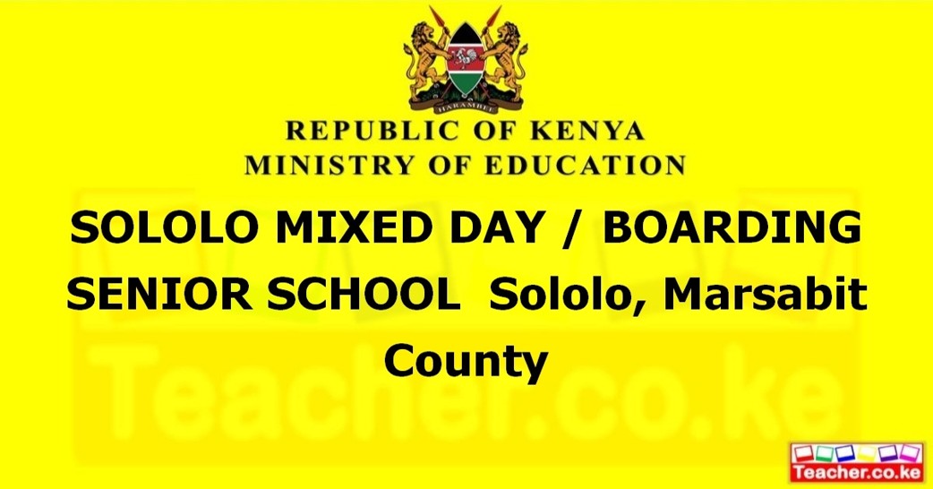 Sololo Mixed Day / Boarding Senior School campus photo