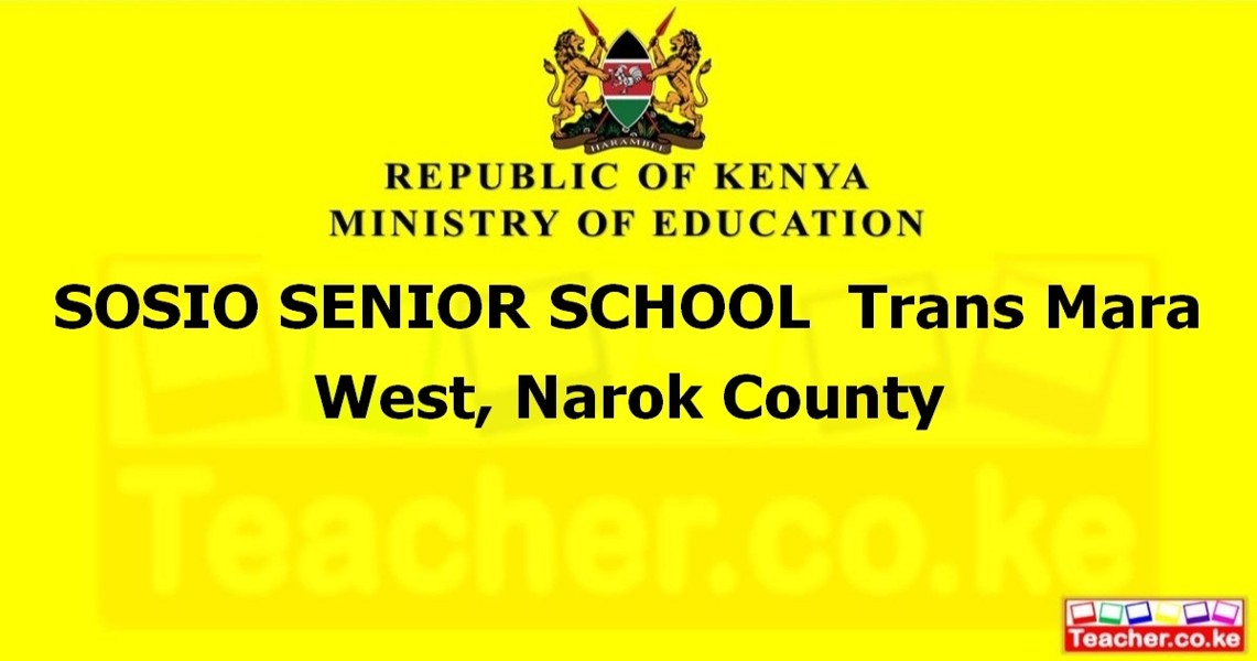 Sosio Senior School campus photo