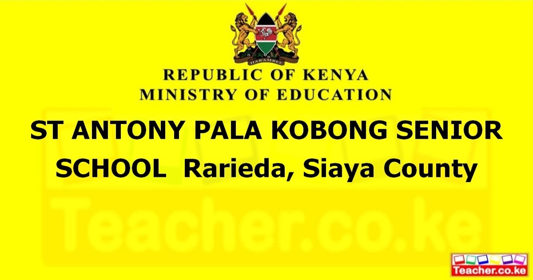 St Antony Pala Kobong Senior School campus photo
