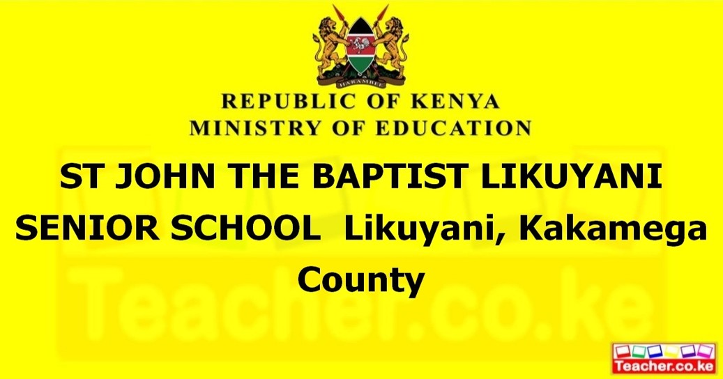 St John The Baptist Likuyani Senior School campus photo