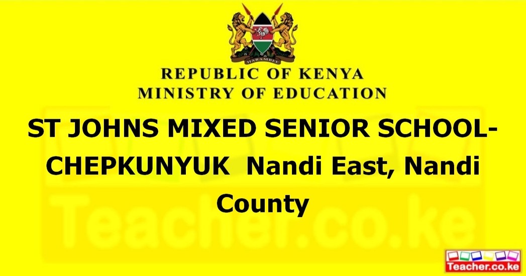 St Johns Mixed Senior School-Chepkunyuk campus photo