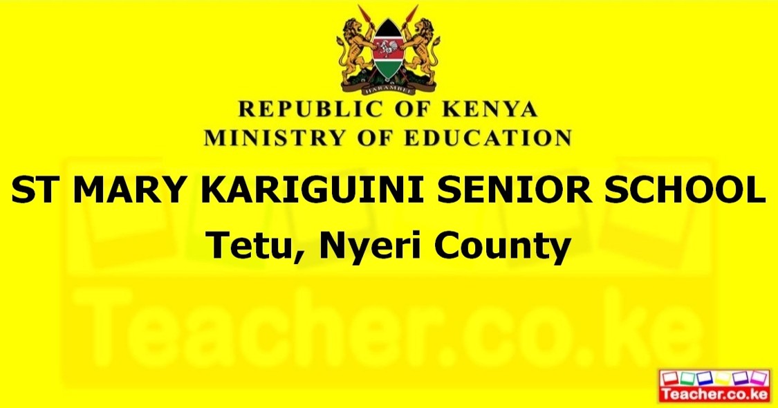 St Mary Kariguini Senior School campus photo