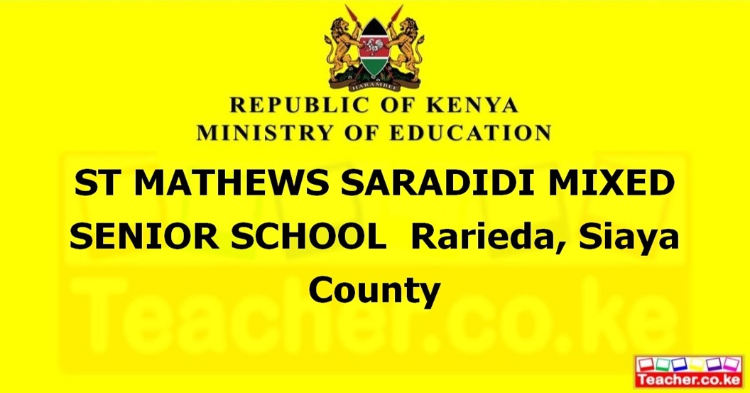 St Mathews Saradidi Mixed Senior School campus photo