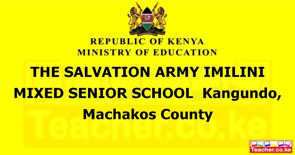 The Salvation Army Imilini Mixed Senior School campus photo