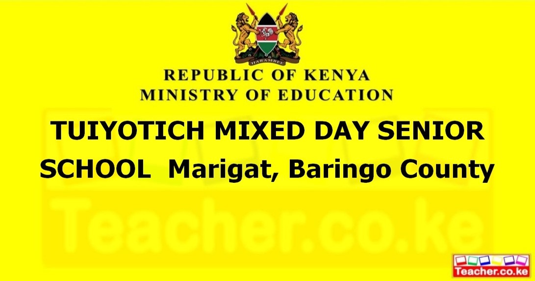 Tuiyotich Mixed Day Senior School campus photo