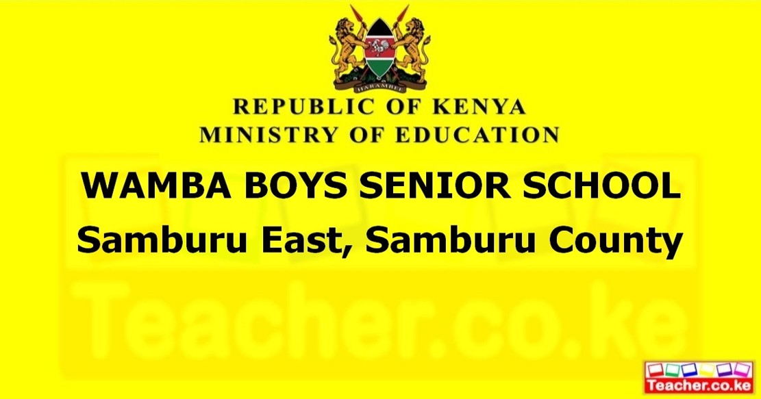 Wamba Boys Senior School campus photo