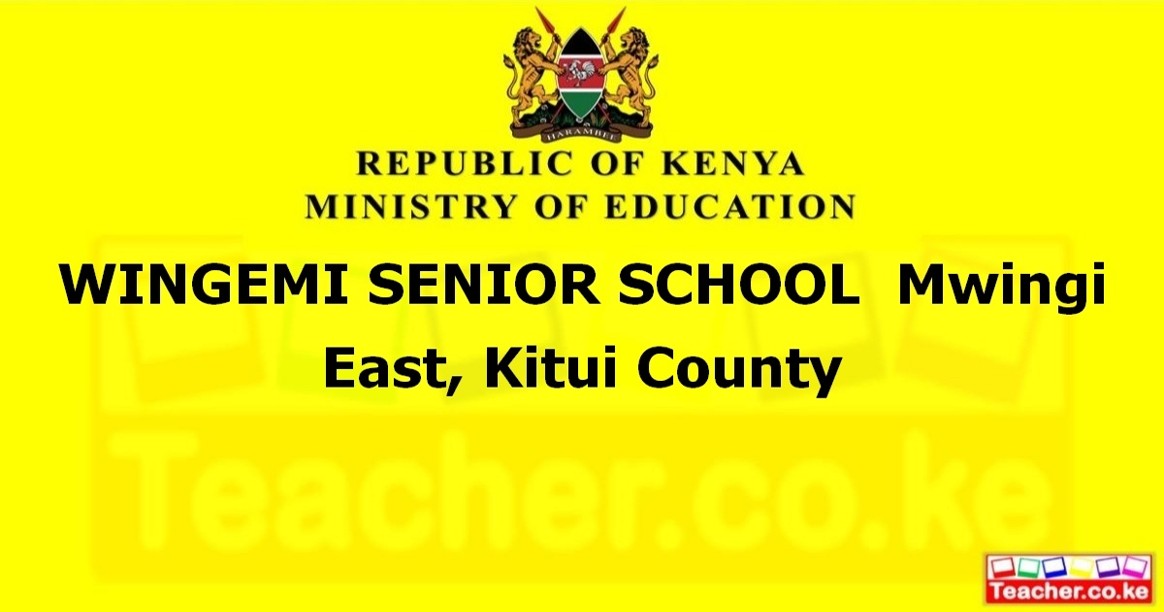 Wingemi Senior School campus photo